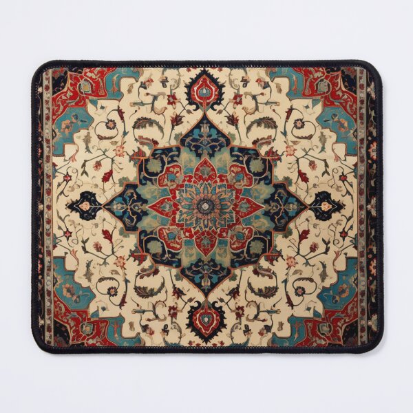 Item preview, Antique Persian Limited Rug Symmetry Pattern designed and sold by GrinGalore.