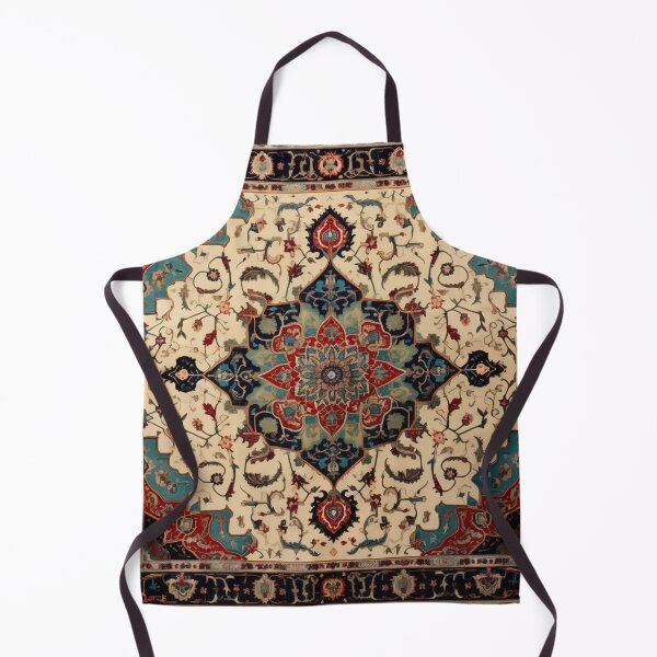 Item preview, Antique Persian Limited Rug Symmetry Pattern designed and sold by GrinGalore.