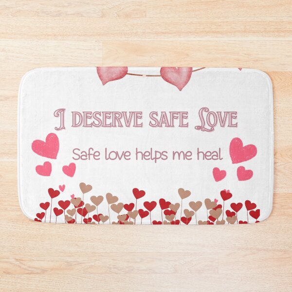 Item preview, I Deserve Safe Love - Affirmation #2 designed and sold by The Courtesan Boutique.