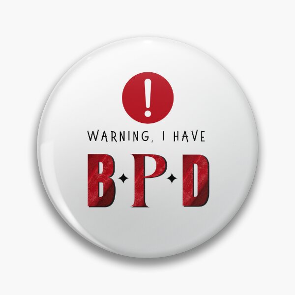 Item preview, Warning I have BPD | Borderline Personality Disorder Collection #3 designed and sold by The Courtesan Boutique.