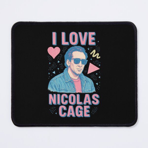 Item preview, I Love Nicolas Cage designed and sold by VidElement.
