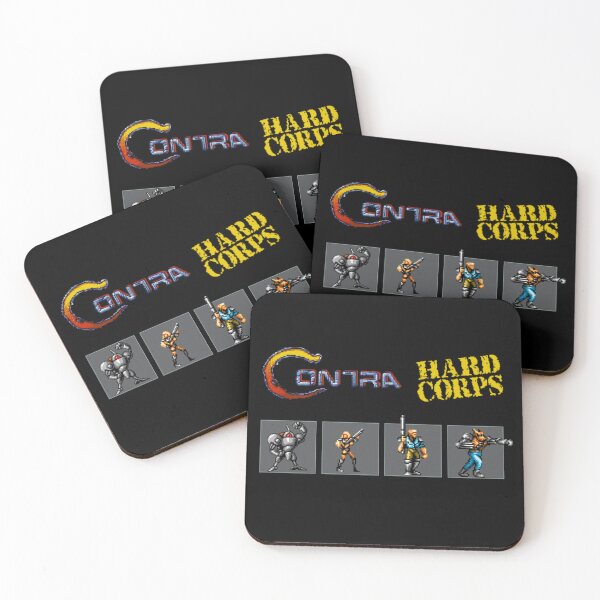 Item preview, Contra Hard Corps Retro Gaming Art Print designed and sold by Retr0Tshirts.