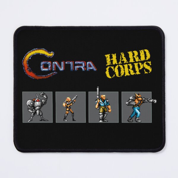 Item preview, Contra Hard Corps Retro Gaming Art Print designed and sold by Retr0Tshirts.