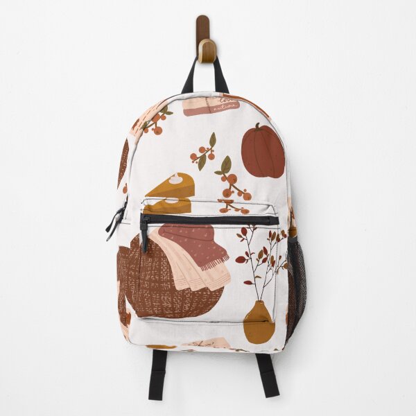 Item preview, Cozy Autumn Throw Pillow with Pumpkin and Leaf Designs for Home Decor designed and sold by FestivityFinds.