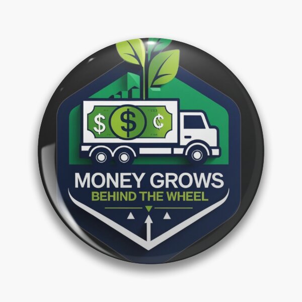 Item preview, Money grows behind the wheel designed and sold by TheSewRyn.