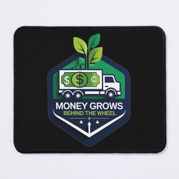 Item preview, Money grows behind the wheel designed and sold by TheSewRyn.