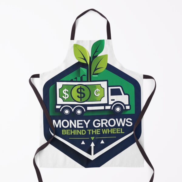 Item preview, Money grows behind the wheel designed and sold by TheSewRyn.