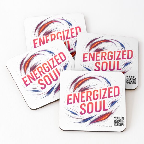 Item preview, Energized Soul Neon Abstract Graphic Design designed and sold by natalygattamelati.