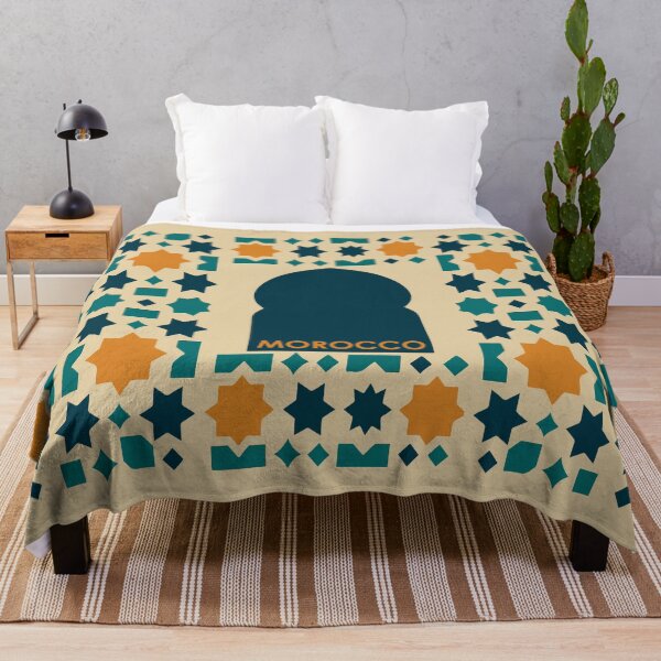 Item preview, Morocco Travel Poster designed and sold by rogue-design.