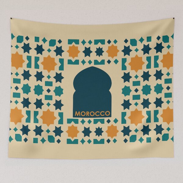Item preview, Morocco Travel Poster designed and sold by rogue-design.