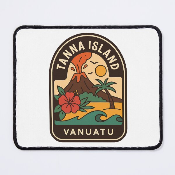 Item preview, Tanna Island Vanuatu Volcano and Tropical Coast designed and sold by Aryabek.