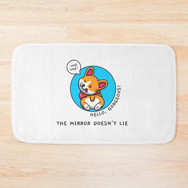 Item preview, Hello Gorgeous The Mirror Doesn't Lie Puppy T-Shirt designed and sold by FreshFitsForYou.