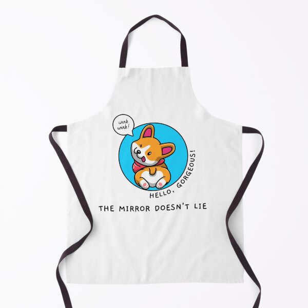 Item preview, Hello Gorgeous The Mirror Doesn't Lie Puppy T-Shirt designed and sold by FreshFitsForYou.