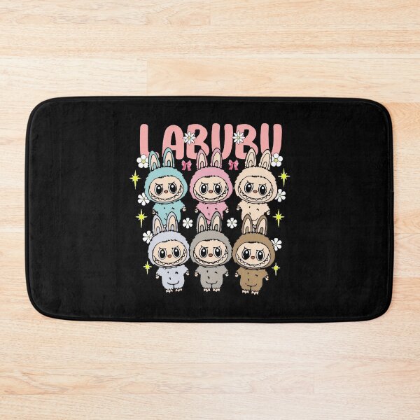 Item preview, Labubu Bunny Characters Pastel Outfits Sparkle Grid Cute designed and sold by Slimeee199.