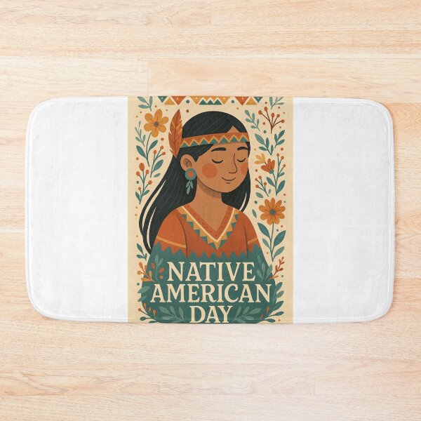 Item preview, Native American Day Celebration with Traditional Dress and Patterns designed and sold by Aryabek.