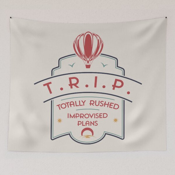 Item preview, T.R.I.P. – Totally Rushed, Improvised Plans designed and sold by Milena R..