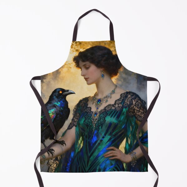 Item preview, Goddess Morrigan with Raven. designed and sold by SoniaSarkali.