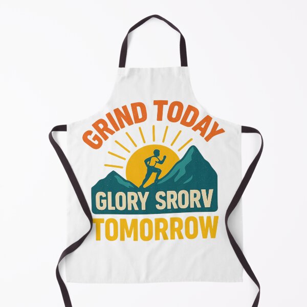 Item preview, Grind Today Glory Tomorrow T-Shirt – Motivational Runner Tee designed and sold by Design Express.