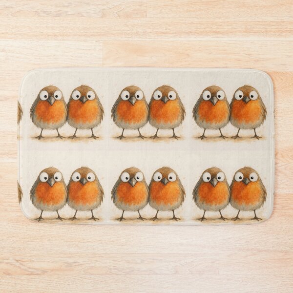 Item preview, Cute Couple of Robins ' JuST RoBiNS ' BY SHiRLeY MacARTHuR designed and sold by Shirley MacArthur Art.