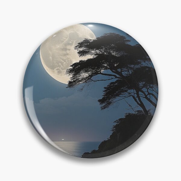 Item preview, full moon night designed and sold by DualEnergy.