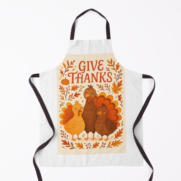 Item preview, Thanksgiving Celebration with Turkeys, Leaves and Pumpkin designed and sold by Aryabek.