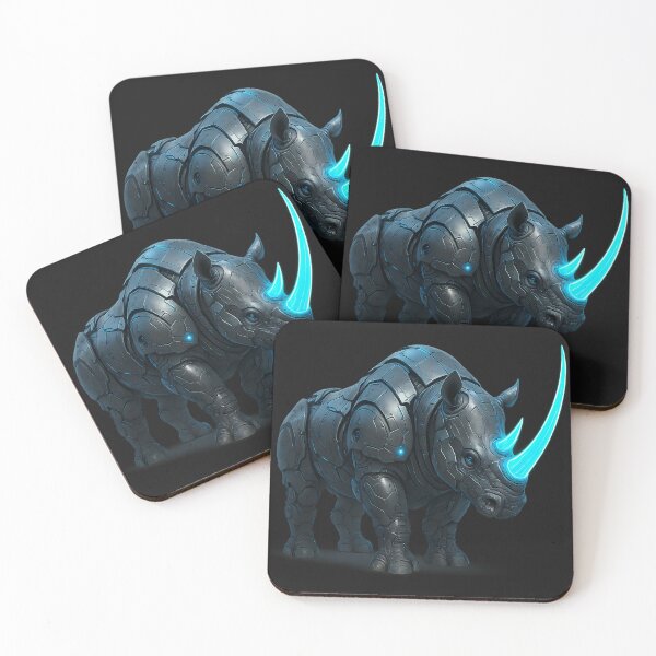 Item preview, Cyberneon Rhinoceros designed and sold by kyokugen.