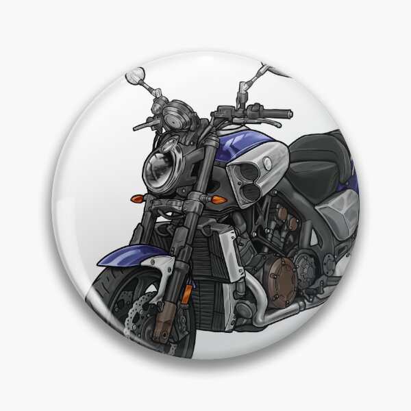 Item preview, Yamaha V-Max 1700 2016 (Dark Purplish Blue Metallic) for Motorcycle Riders designed and sold by MotoApparelHub.