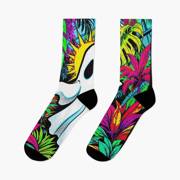 Item preview, Neon Tropical Ghost – Colorful Pop Art Spooky Design designed and sold by DamianRoy88.