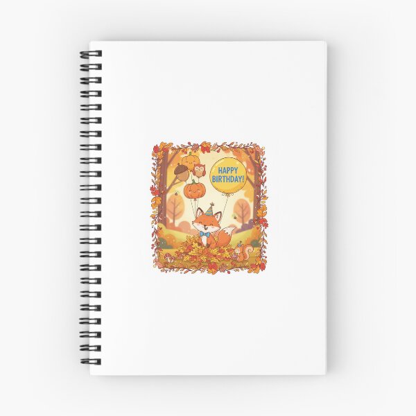 Item preview, Fall birthday card designed and sold by MachkaMaria.