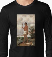 Brazilian warrior, by Albert Eckhout (7 of 8) HIGH DEFINITION Long Sleeve T-Shirt