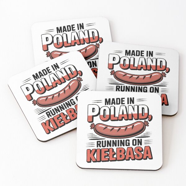 Item preview, Made in Poland, Running on Kiełbasa designed and sold by WSPrintCrafter.