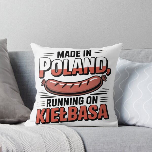 Item preview, Made in Poland, Running on Kiełbasa designed and sold by WSPrintCrafter.