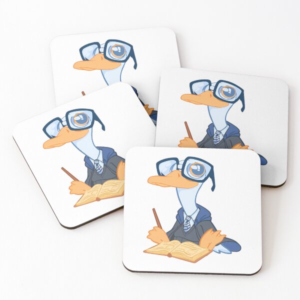 Item preview, Intelligent Wizard Goose Magic Scholar designed and sold by FunkyFungiF.