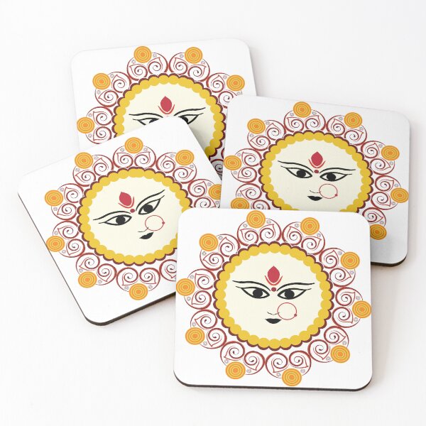 Item preview, Colorful Durga Puja Illustration  designed and sold by lavanya11.