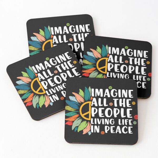 Item preview, Imagine All The People Living Life In Peace designed and sold by CASSANDRAROBER.