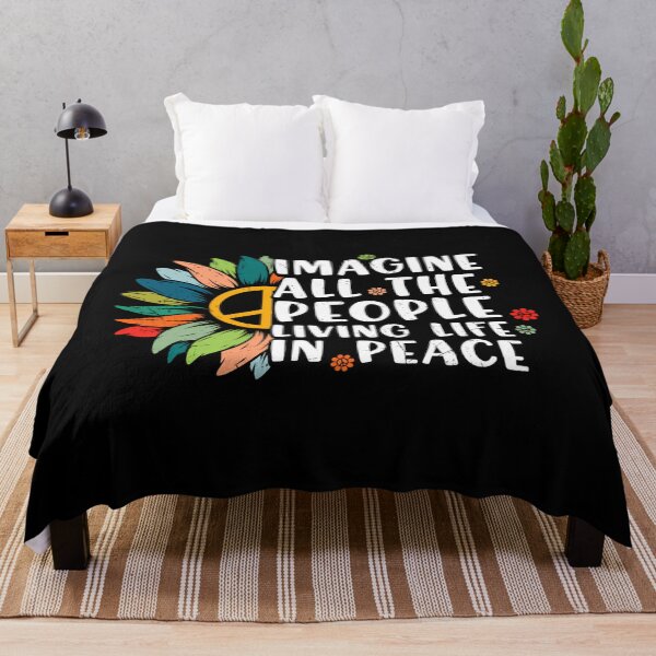 Item preview, Imagine All The People Living Life In Peace designed and sold by CASSANDRAROBER.