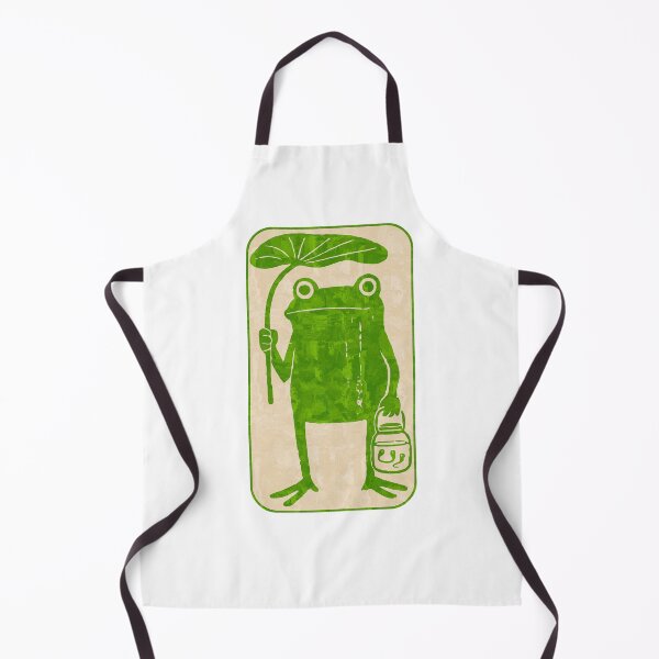Item preview, Frog with Umbrella and Lantern designed and sold by Angry Swan Designs.