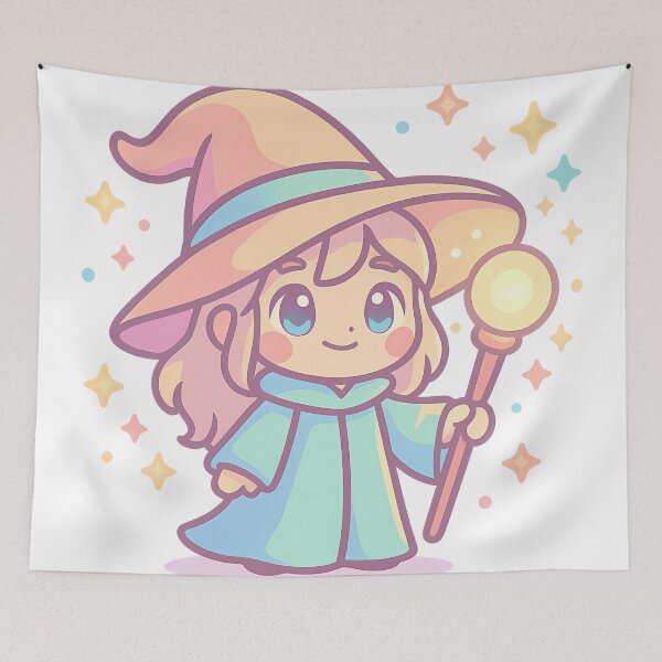 Item preview, Adorable little chibi magician designed and sold by kyokugen.