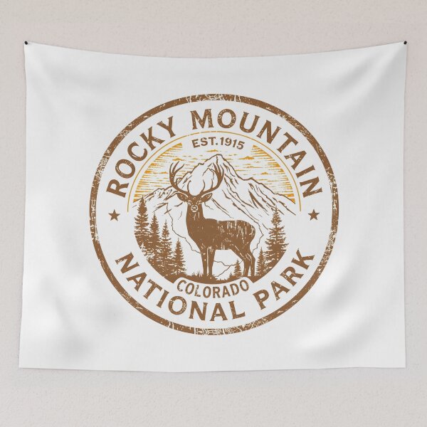 Item preview, Rocky Mountain National Park - Colorado designed and sold by GoodOldVintage.