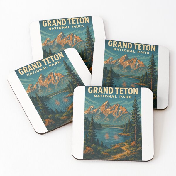 Item preview, Grand Teton National Park Scenic Lake View Wyoming designed and sold by Places On Earth.