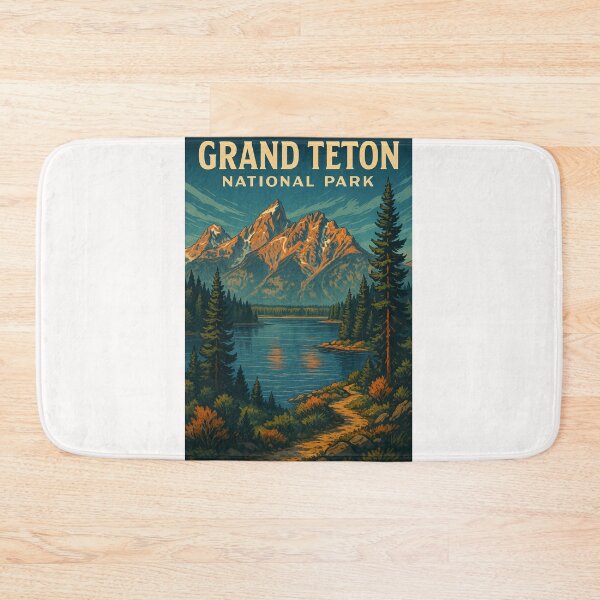 Item preview, Grand Teton National Park Scenic Lake View Wyoming designed and sold by Places On Earth.