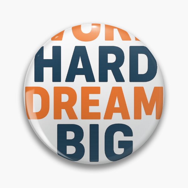 Item preview, Work Hard Dream Big Motivational  designed and sold by Fitnessandyoga.