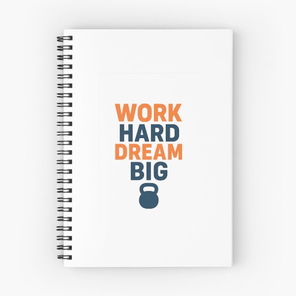 Item preview, Work Hard Dream Big Motivational  designed and sold by Fitnessandyoga.