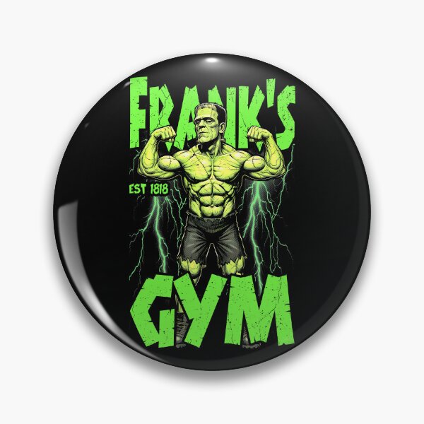 Item preview, Frankenstein Gym Bodybuilder Pose Funny Halloween Muscle designed and sold by GrandeDuc.