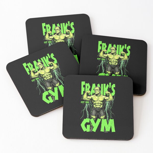 Item preview, Frankenstein Gym Bodybuilder Pose Funny Halloween Muscle designed and sold by GrandeDuc.