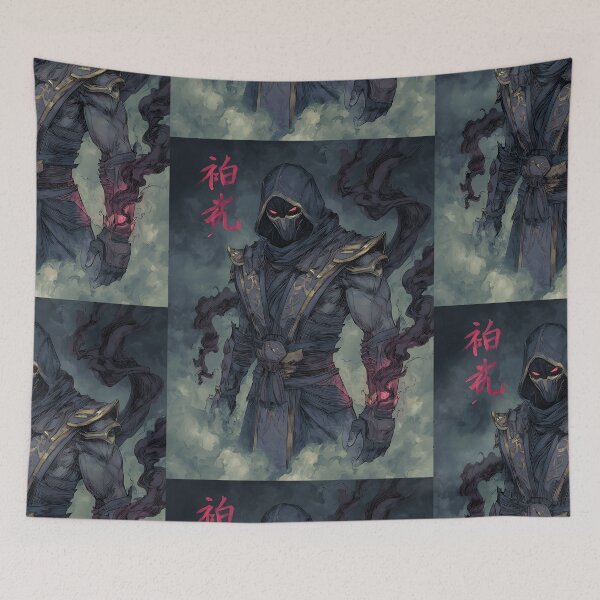 Item preview, Noob Saibot: The Mysterious Wraith of the Netherrealm designed and sold by bapupa.