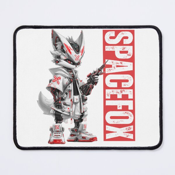 Item preview, Techno Samurai Fox – Sci-Fi Mecha Style designed and sold by Oni-Pixels.