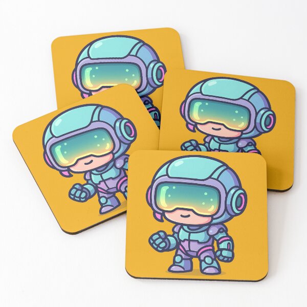 Item preview, Futuristic Chibi Cyborg designed and sold by kyokugen.