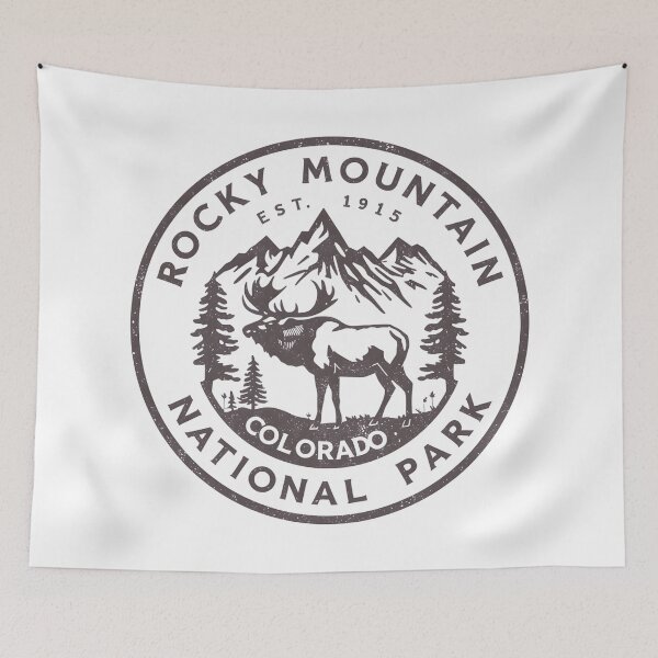 Item preview, Rocky Mountain National Park - Colorado designed and sold by GoodOldVintage.