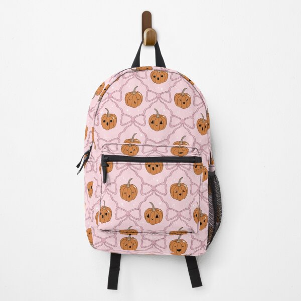 Item preview, Pink Coquette Pumpkins, Cute Coquette Jack o Lanterns designed and sold by TheCupfulCo.